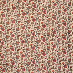 BREVARD Red & Grey Floral 210 TC Queen Bedsheet with 2 Pillow Covers image 4