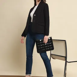 TANDUL Single-Breasted Casual Blazer image 4