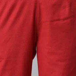 AURELIA Women Red Solid Trousers image 2