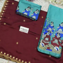 payu Self Design Semi Stitched Lehenga Choli image 4