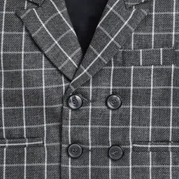BAESD Boys Checked Shirt with Trousers image 5
