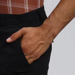 Parx Men Mid-Rise Tapered Fit Chinos Trouser image 2