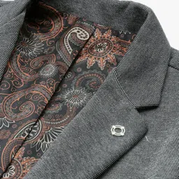 SHOWOFF Notched Lapel Collar Slim-Fit Single Breasted Blazer image 5