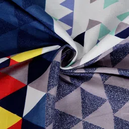 Arrabi Pack of 2 Printed 300 TC King Bedsheet with 4 Pillow Covers image 4