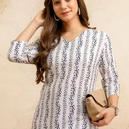 mialo fashion Women Printed Viscose Rayon Straight Kurta-picture-23