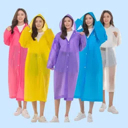 paryag Solid Women Raincoat-picture-21