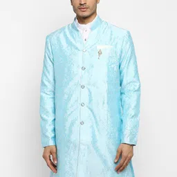 ROYAL KURTA Ethnic Motif Woven Design Straight Kurta image 5