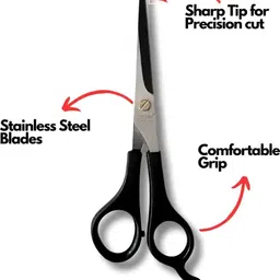 glamezone Thinning/Texture Hairdressing Shears, Hair Cutting Kit for Kids Men Women Scissors image 2