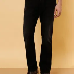 wrangler Men Regular Mid Rise Black Jeans image 1