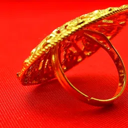 payelcreation Metal Gold Plated Ring image 4
