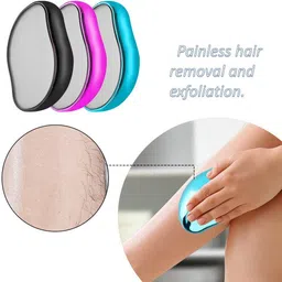 ardaki Crystal Hair Remover Stone for Women & Men, Painless, Reusable Hair Removal Wax image 2