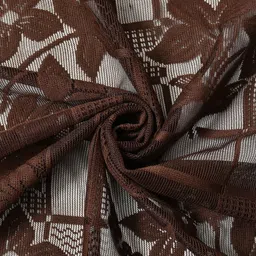 diara homes 213 cm (7 ft) Door Net Transparent Curtain (Pack Of 2) image 4