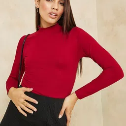 Styli Women High Neck Long Sleeves Top-picture-26