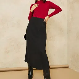 Styli Women High Neck Long Sleeves Top image 2