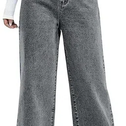 houseofcommon Women Boyfriend Mid Rise Grey Jeans-picture-23
