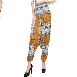 narnari Printed Rayon Women Harem Pants-picture-11