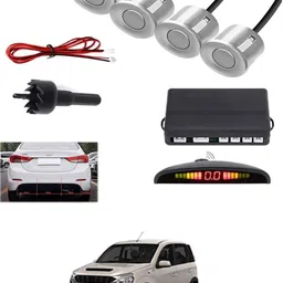 peeps store Universal 4 Silver Reverse Parking Sensor-PS25A379 Universal 4 Silver Reverse Parking Sensor-PS25A379 Parking Sensor-picture-20