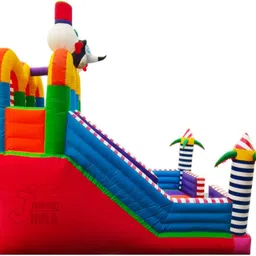 jumping jhula Inflatable Slide Bouncy With 12x18 Feet ,Multicolor, Mickey Theme Inflatable Hoppers & Bouncer image 2