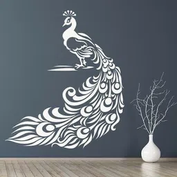 aaradhya collection (24 x 40) Peacock Wall Design Stencils for Wall Painting for Home Decor B360130 Wall Stencil Stencil-picture-20