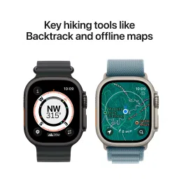 Apple Watch Ultra 3 GPS+Cellular with Black Titanium Milanese Loop - M (49mm Retina LTPO3 OLED Display, Black Titanium Case) image 5