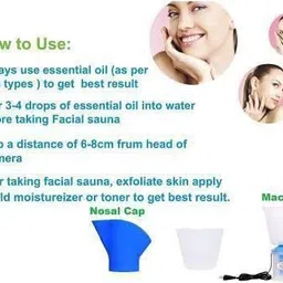 Finner 3 in 1 Technology Nose Vaporiser Machine, Cough Steamer, Nozzle Inhaler, Steam Vaporizer Vaporizer (multicolor) Vaporizer (Multicolor) Vaporizer image 5