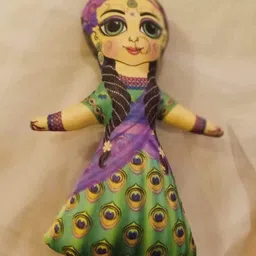 vrindavanstore.in Lalita Vishakha Toy Soft and Plush (Size - 8 inch) - 18.5 cm image 3
