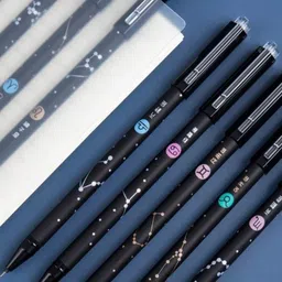 trujoy 5 Pcs Erasable Pen Students Office Signature Friction Gel Pen image 1