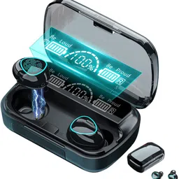 divya Exclusive Edition M10 Wireless Headphone with Powebank Touch F14 Bluetooth Headset image 5