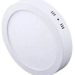 radiant led Surface Panel Round Light (8 watts, 10.5 cm x 10.5 cm x 3 cm, Red) Recessed Ceiling Lamp image 4