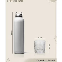 trovea's Abstract Gleam Whiskey Glass 285 Ml (Set Of 6) image 2