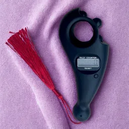 jap mala Jaap Mala Black Digital Tally Counter image 3