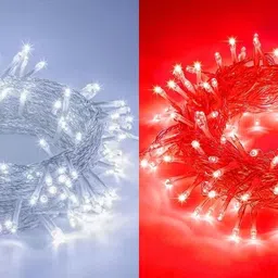 nkxik 40 LEDs 12 m Multicolor Steady String Rice Lights-picture-24