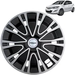 prigan i20 Drive Silver Black 14 INCH Wheel Cover For HYUNDAI i20-picture-15