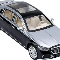 1:24 Die-Cast Dual-Tone Mercedes GLS 680 6 Doors Working Lights-image-23