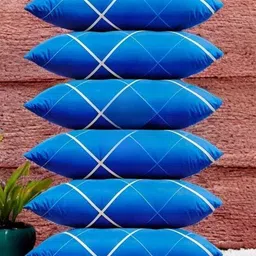 jbm brother kuihome Polyester Fibre Sleeping Pillow Pack of 6 Abstract image 1