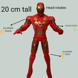 the mechanic Superheroes Action Figures Set with movable body parts image 2
