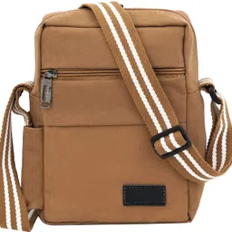 sndia Brown Men & Women Sling Bag PU Leather Messenger Slings Bag For Men Women-picture-27