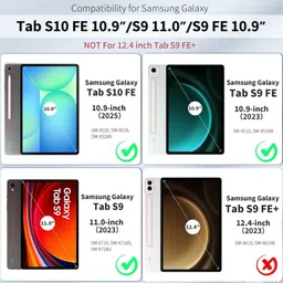 tgk Flip Cover for Samsung Galaxy Tab S9 FE 10.9 Inch, SAMSUNG Galaxy Tab S10 FE 10.9 inch image 2