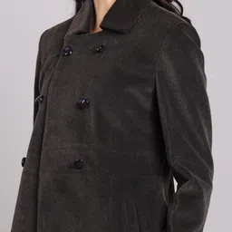 breil by fort collins Tweed Solid Coat For Women image 4