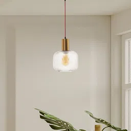 kapoor lampshades Kepler Transparent Glass Hanging Light image 2