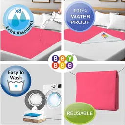 beybee Cotton Baby Bed Protecting Mat image 4