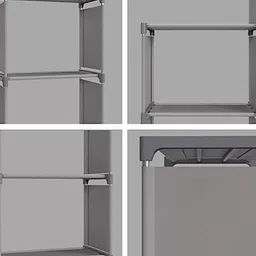 dazzy Plastic Open Book Shelf image 5