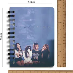 di-kraft Office & Home use notebook spiral diary (6*8 Inch) A5 Diary Unruled 160 Pages image 5