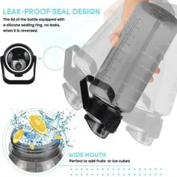 noslo T-0001-2 L 007Motivational 2 Liter Sipper Bottle 2000 ml Water Bottle image 5