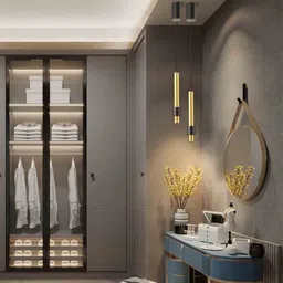 smartway lighting Smith Gold Aluminium LED Ceiling Lights image 3