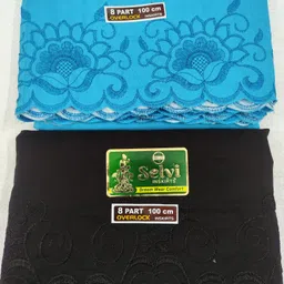 Selvi Model Embroidery Inskirt/Petticoat 8 Part Pure Cotton Petticoat-image-94