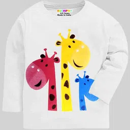 KUCHIPOO Infants Baby Boy Pack Of 5 Graphic Printed T-Shirt image 4