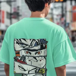 Elibolz Men Printed Drop-Shoulder Sleeves Bio Finish T-shirt-picture-23