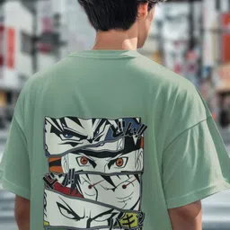 Elibolz Men Printed Drop-Shoulder Sleeves Bio Finish T-shirt-picture-37