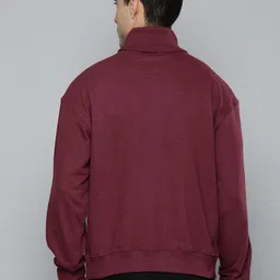 R.Code by The Roadster Life Co. Men Turtle Neck Sweatshirt image 5